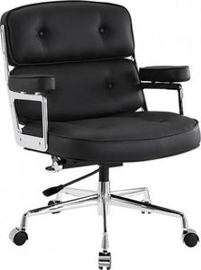 Krzesło biurowe King Home Icon Prestige Plus 9014.BLACK Czarny 1