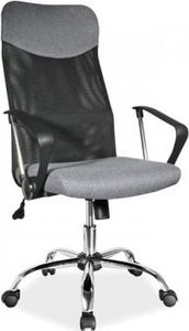 Krzesło biurowe Signal Q-025 Czarno-szare 1
