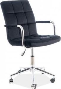 Krzesło biurowe Signal Q-022 Velvet Czarne 1