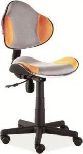 Krzesło biurowe Signal Q-G2 Szaro-pomarańczowy 1