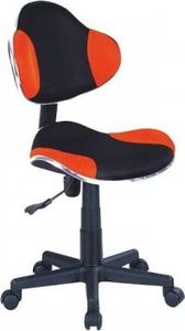 Krzesło biurowe Signal Q-G2 Czarno-pomarańczowy 1