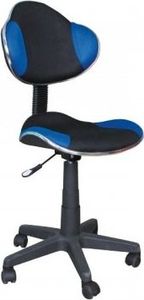 Krzesło biurowe Signal Q-G2 Czarno-niebieskie 1
