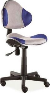Krzesło biurowe Signal Q-G2 Szaro-niebieski 1