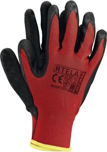 Upominkarnia Rękawice ochronne nylonowe czerwone (RTELAC10) 1