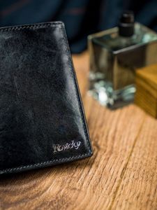 Rovicky Rewelacyjny Męski Portfel Rovicky Skóra Naturalna 5