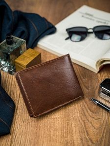 Rovicky Rewelacyjny Męski Portfel Rovicky Skóra Naturalna 3