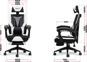 Fotel Huzaro Combat 4.2 biały 8