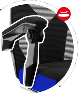 Fotel Huzaro Combat 3.0 niebieski 5