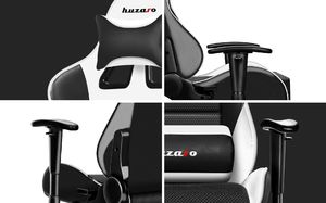 Fotel Huzaro Force 6.0 czarno-biały 19