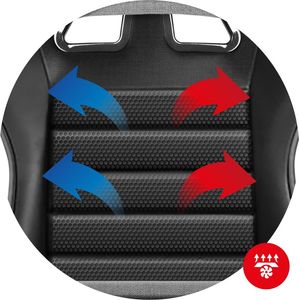 Fotel Huzaro Force 6.0 czarno-biały 7