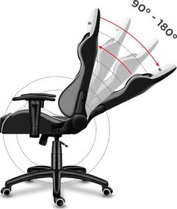 Fotel Huzaro Force 6.0 czarno-biały 9