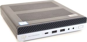Komputer HP HP EliteDesk 800 G3 Desktop Mini i5-7500T 2.7GHz 8GB 240GB SSD Windows 10 Home PL uniwersalny 2