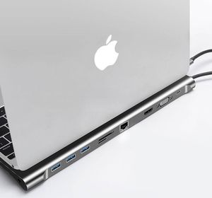 Stacja/replikator Jcpal Ultra Slim Dock USB-C (JCP6204) 2