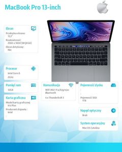 Laptop Apple MacBook Pro 13 (MWP52ZE/A/R1) 3