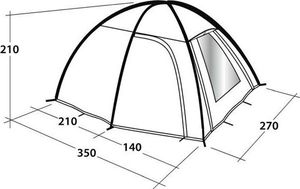 Namiot turystyczny Outwell Arizona 300 2