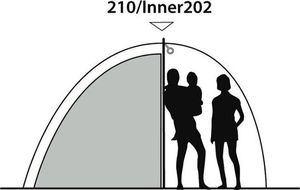 Namiot turystyczny Outwell Arizona 300 4