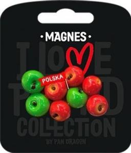 Pan Dragon Magnes Polska jabłko - i love poland C 1