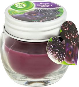 Air Wick Świeca zapachowa Purple Blackberry Spice 30g 1