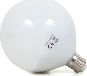 ALTAVOLA DESIGN Biała mleczna żarówka duża kula E27 6W ciepła ledowa (BF96) 1