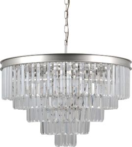 Lampa wisząca Italux Verdes glamour srebrny  (PND-44372-11A-SLVR-BRW) 1