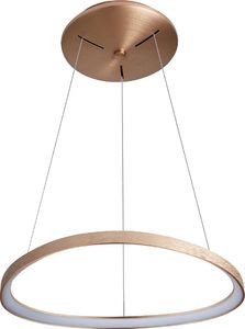 Lampa wisząca Italux Morfi ledowa nowoczesna minimalistyczna złoty  (5355-848ROP-GB-3) 1