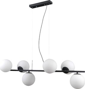 Lampa wisząca Italux Raddi nowoczesna czarny  (PND-5510-6-BK) 1