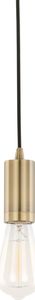 Lampa wisząca Italux Moderna industrial mosiądz  (DS-M-038 ANTIQUE BRASS) 1