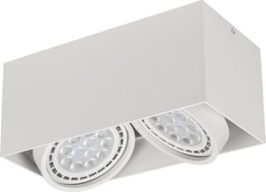 Lampa sufitowa Orlicki Design Oprawa natynkowa prostokątna biała Orlicki Design Cardi Cardi II bianco 1