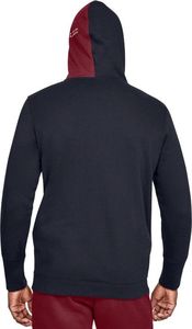 Under Armour Bluza męska Baseline Fleece Full Zip Hoodie czarna r. XS (1343006-002) 3