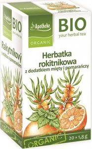 Apotheke Herbatka Rokitnikowa z Dodatkiem Mięty i Pomarańczy Bio 20 x 1,8 g - Apotheke 1