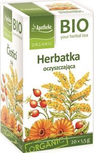 Apotheke Herbatka Oczyszczająca Bio 20 x 1,5 g - Apotheke 1