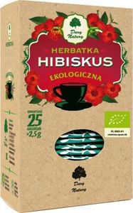 Dary Natury Herbatka Hibiskus Bio (25 x 2,5 g) - Dary Natury 1