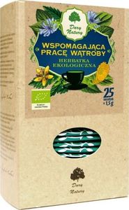 Dary Natury Herbatka Wspomagająca Pracę Wątroby Bio (25 x 1,5 g) - Dary Natury 1