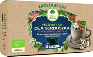 Dary Natury Herbatka Dla Serduszka Bio (25 x 2 g) - Dary Natury 1