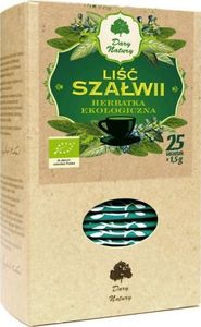 Dary Natury Herbatka Liść Szałwii Bio (25 x 1,5 g) - Dary Natury 1