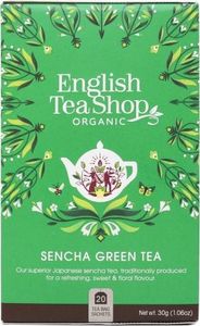 English Tea Sho Herbata zielona Sencha (20x2) BIO 30 g 1