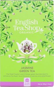 English Tea Sho Herbata zielona jaśminowa (20x2) BIO 40 g 1