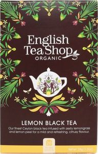 English Tea Sho Herbata czarna z trawą cytrynową (20x1,75) BIO 35 g 1