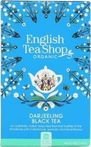 English Tea Sho Herbata czarna Darjeeling (20x2) BIO 40 g 1