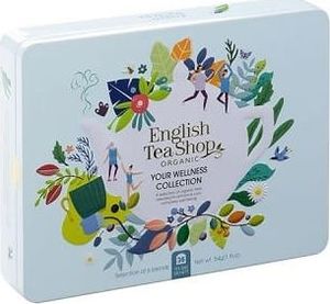 English Tea Sho Zestaw herbatek Your Wellness Collection w ozdobnej puszce BIO 54 g 1
