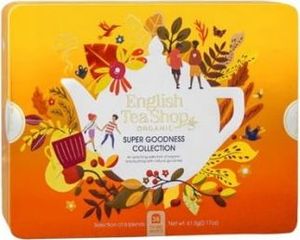 English Tea Sho Zestaw herbatek Super Goodness Collection w ozdobnej puszce 36szt. 61.5 g 1