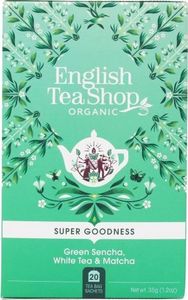 English Tea Sho Herbata zielona Sencha,biała i matcha (20x1,75) BIO 35 g 1