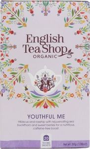 English Tea Sho Herbatka ziołowa Youthful Me (20x1,5) BIO 30 g 1