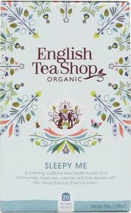 English Tea Sho Herbatka ziołowa Sleepy Me (20x1,5) BIO 30 g 1
