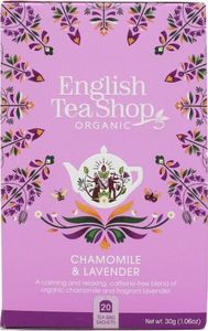 English Tea Sho Herbatka ziołowa z rumianekiem i lawendą (20x1,5) BIO 30 g 1