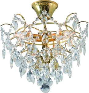 Lampa sufitowa Markslojd ROSENDAL glamour transparentny  (100538) 1