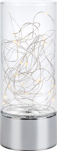 Lampa stołowa Markslojd Lampka nocna bożonarodzeniowa ledowa chrom Markslojd STINA 704564 1