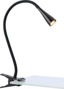 Lampka biurkowa Markslojd Lampka na biurko czarna Markslojd SNAKE z klipsem LED 106100 1