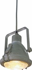 Lampa wisząca Azzardo TOBRUK industrial szary  (AZ1585) 1