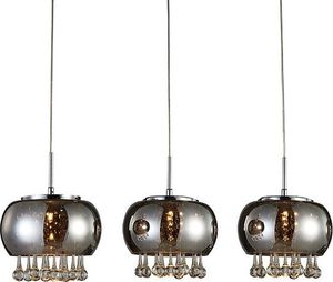 Lampa wisząca Azzardo Burn glamour chrom  (AZ2454) 1